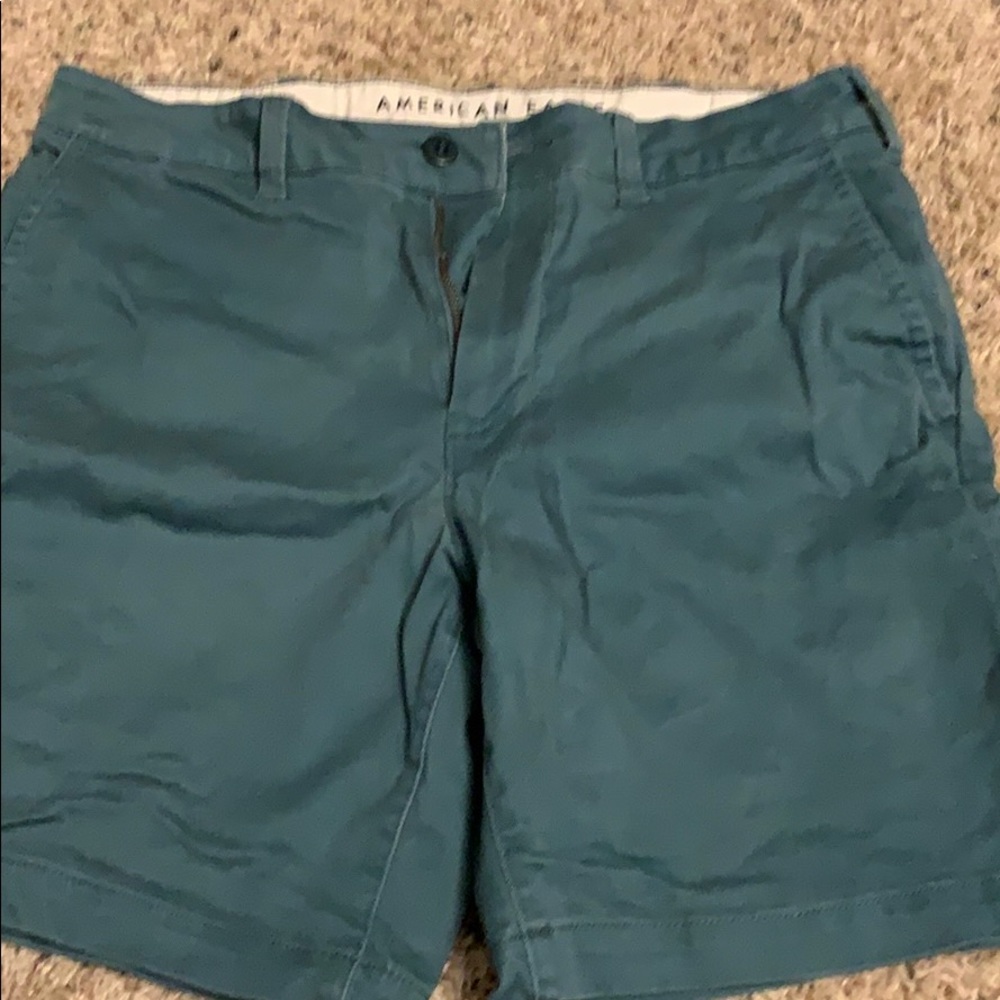 🈵 SOLD American Eagle Green Work Shorts